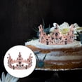 thumbnail image 2 of Decoración de corona para pastel, adorno de corona de diamantes, adorno de corona para pastel de bodas, decoración para pastel de fiesta, 2 of 6
