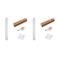 thumbnail image 1 of Unatoiry Light Bar Rechargeable Cordless Cabinet Lamp Wardrobe Household Sticky Battery Powered Night Lighting Accessory Sensor Long White 2Set, 1 of 6