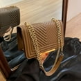 thumbnail image 2 of Sophisticated Quilted Mini Shoulder Bag: Adjustable, Water-Resistant & Perfect for Every Woman's Outfit; With Secure Buckle Closure, 2 of 6