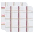 thumbnail image 4 of Mainstays 4-Piece Kitchen Scrubber Dishcloth Set, Tan Stripe, 4 of 7