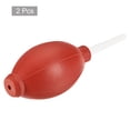thumbnail image 3 of Polvo Bola Aire Soplador Goma Soplado Bomba Limpieza Herramienta para Cámara Lente, Teclado, PCB Placa, Computadora, Plantas, 147mm, Rojo Paquete de 2, 3 of 5
