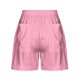 thumbnail image 3 of Pantalones Cortos Sueltos para Mujeres Ilustración de Moda de Verano Encaje Hasta Bolsillo Elástico Pantalones Cortos Casuales, 3 of 5