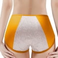 thumbnail image 6 of Panties for Women Underwear Crotch Mid Waist Side Leakage Sanitary Pants Menstrual Briefs 4 packs, 6 of 6