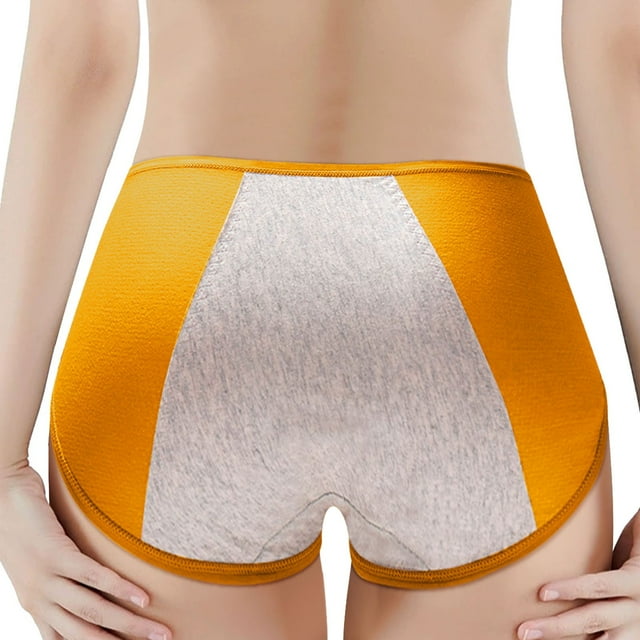 Braguitas sanitarias para la menstruación para mujer: cintura media, diseño antiescapes, material suave, higiénicas y cómodas para los días del periodo.