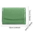 thumbnail image 3 of Mini Wallet New Leather Blocking Card Holder Organizer Pocket Mini Wallet, 3 of 8