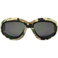 thumbnail image 2 of Global Vision Eliminator Z 36 Dirt Bike Padded Riding Safety Goggles Textured Camo with Smoke Lenses, 2 of 7