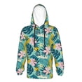 thumbnail image 6 of KLL Unisex Kids Boys Girls Hooded Pocket Pullover Hoodies-Tropical Floral, 6 of 6