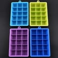 thumbnail image 3 of Silicone Ice Cube Maker Para DIY Para Drink Party - Azul claro, tal se describe Verde, 3 of 8