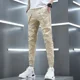 thumbnail image 5 of Pantalones cargo ajustados y elásticos para hombre, de algodón, de corte regular, económicos, estéticos, de moda urbana, pantalones de hombre más baratos, de lujo, 5 of 5