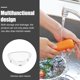 thumbnail image 4 of Fine Sink Strainer Triangle Sink Strainer Triangular Sink Drain Basket Kitchen Supply, 4 of 5