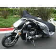 thumbnail image 4 of Covered Living Heavy Duty Motorcycle Cover (L) w/ Cable & Lock. Fits up to 84"L Bike in Black, 4 of 8