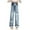 Black, variant on Cute Clothes For Girls 10-12 Preppy Girls Vintage Jeans Wide Leg Baggy Denim Pants Cute Bow High Elastic Waist Y2k Trousers Summer Casual Kids Streetwear