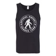 thumbnail image 2 of Official Bigfoot Search Team Funny Sasquatch Pop Culture Mens Graphic Tank Top, Black, Small, 2 of 3