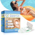 thumbnail image 1 of SIfdSeng 60 Pieces Baby Ear Stickers Disposable Soft Breathable Ear Patch Kids Disposable Ear Tape for Baby Swimming Bathing, 1 of 8