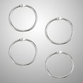 thumbnail image 2 of 25pcs Loose Leaf Binder Rings Metal Scrapbooking Book Ring Keychain Clip Holder for Photo Paper Organization, 2 of 8