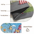 thumbnail image 6 of Area Rug for Living Room, Amusement Park Non-Slip Indoor Large Carpet for Bedroom/Dining Room, Cute Cartoon Wheelwheels Circus Washable Low-Profile Rectangle Floor Runner Rugs - 6 x 9 Ft, 6 of 7