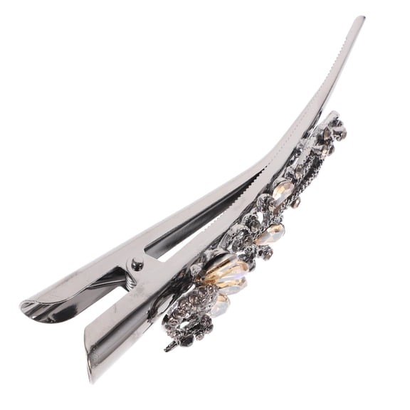 KALLORY Elegant Bang Barrette Multi-Color Hair Accessories for Travel and Parties 1Pc