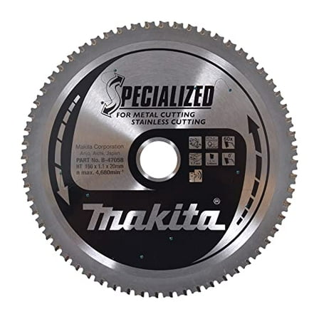 Makita-A-96110 5-7/8 in. 60T Carbide-Tipped Stainless Steel Saw Blade