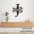 thumbnail image 3 of Wooden Wall Art for Home Decoration | Personalized Monogram | Black, 3 of 9