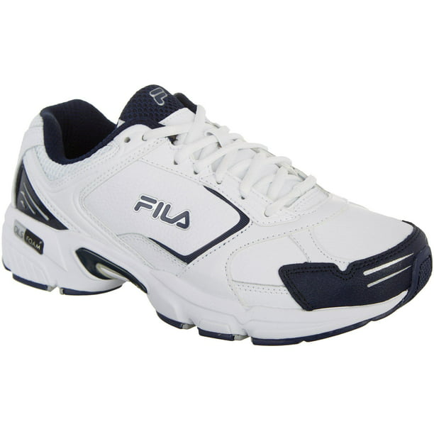 FILA - Fila Mens Decimus 4 Training Shoes 10.5 White/navy blue ...
