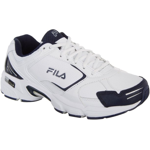 navy blue fila shoes