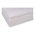 thumbnail image 3 of Moe's Home Collection Clay Ottoman Livesmart Fabric - Color:White-Color:White, 3 of 6