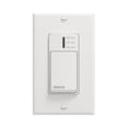 thumbnail image 1 of Broan NuTone VBATHW Deluxe Min Countdown Timer Exhaust Fan Wall Switch Control, White, 1 of 1