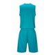 thumbnail image 5 of Conjuntos de camisetas sin mangas de cuello redondo para niños, conjunto de traje de fútbol de color sólido para juegos deportivos universitarios, partidos de rendimiento, uniformes de entrenamiento y, 5 of 5