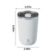 thumbnail image 2 of RKSTN Electric coffee cup Automatic Magnetic Stirring Coffee Mug, Rotating Home Office Travel Mixing Cup Funny Stainless Steel Self Mixing Coffee Tumbler, 2 of 5
