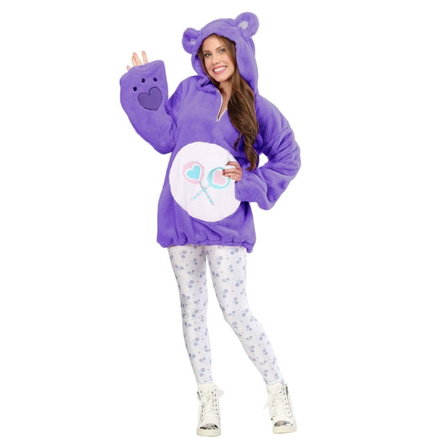 Chandail à Capuchon de Luxe Care Bears Share Bear pour Femme, Costume
