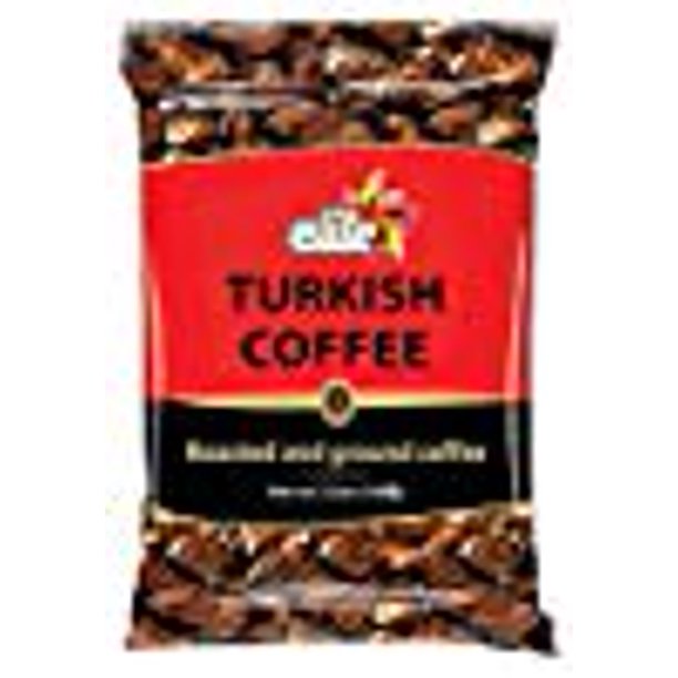 Elite Turkish Ground Roasted Coffee Bag, 3.5000ounces (Pack of 10