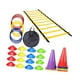 thumbnail image 4 of Kit deportivo para entrenamiento de agilidad, juego de pies y fútbol. Conjunto de entrenamiento de velocidad y agilidad. 46pcs, 4 of 8