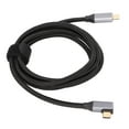 thumbnail image 3 of Cable USB C a USB C en ángulo Recto 100W PD Cable USB C 4K 20V 5A Cargador USB Tipo C Cable de Carga Rápida 10Gbps 15m Cable de Nylon ANGGREK Otros, 3 of 8