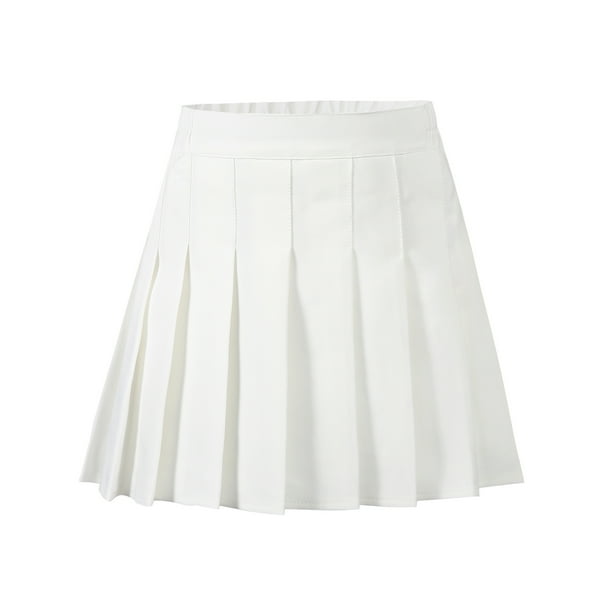 Falda de niña Ropa infantil Falda de verano para las cuatro estaciones Falda plisada para niña Falda corta de moda para niña