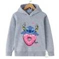 thumbnail image 4 of Sudadera con capucha de manga larga para niños de 3 a 14 años, con estampado de anime pop, para deportes al aire libre, otoño y primavera, 4 of 5