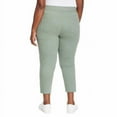 thumbnail image 4 of Gloria Vanderbilt Ladies' Slim Fit Mid Rise Pull On Pants, Green 4, 4 of 5