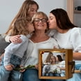 thumbnail image 2 of Hand Crank Photo Flipbook Wooden Frame With 16 Photo Animations Viewer Creative Memory Gift For Holidays Family Event, 2 of 9