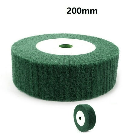 

Goodhd 6 /8 Nylon Fiber Flap Polishing Wheel Disc Non-woven Abrasive Buffing 320 Grit
