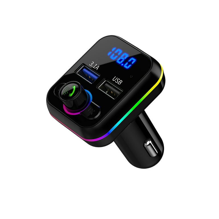 Shopping T832 Auto Bluetooth 5.0 Adapter MP3 Player FM Sender