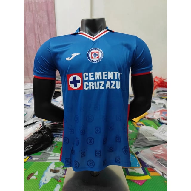 2022/2023 Jersey Azul Cruz En Casa Y Fuera Camisas De Fútbol Personalizado 22/23 Personalizaciónpangjing