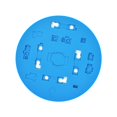 thumbnail image 4 of Chip de la CPU de Aislamiento Térmico Pad Accesorio Portátil Premium Perfke No Se Deforma Fácilmente, 4 of 9