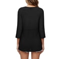 thumbnail image 6 of PFRNLF Lightweight Cardigans for Women Summer Flowy Drape 3/4 Sleeve Thin Cardigan, 6 of 9
