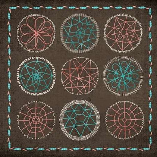 Dream Catcher II Canvas Art - A Fresh Bunch(24X24)