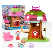 Puppy Dog Pals Keia's Treehouse 2-Sided Playset, Includes 7 Pieces, Officially Licensed Kids Toys for Ages 3 Up, Gifts and Presents