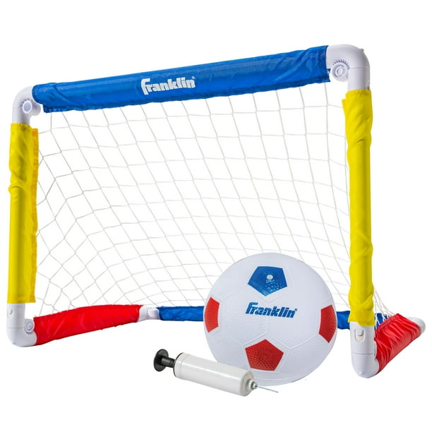 Franklin Sports Kids 24 X 16 Soccer Goal With Ball And Pump Walmart Com