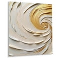thumbnail image 2 of Designart "Eternal Swirl in Gold IV" Abstract Spirals Metal Wall Art Prints, 2 of 5