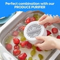 thumbnail image 3 of AquaPure – Fruit and Vegetable Washing Basket, Foldable Chopping Board with Draining Plug, Plastic, 3 of 6