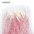 thumbnail image 3 of 50 Pcs Crystal Disposable Lip Brush Applicators MicroBrush Cleaner For Eyelash Extension Mascara Applicator Lipstick Beauty Tool 50pcs SJ-Yellow, 3 of 6