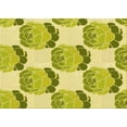 thumbnail image 1 of Ahgly Tapis Rectangulaire Lavable en Machine Intérieur Transitionnel Jaune Foncé Vert, 2 Pieds x 5 Pieds, 1 of 7