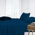 thumbnail image 4 of 100% Organic Cotton Solid Hemmed Wrinkle Resistant Sheet Set, 4 of 7